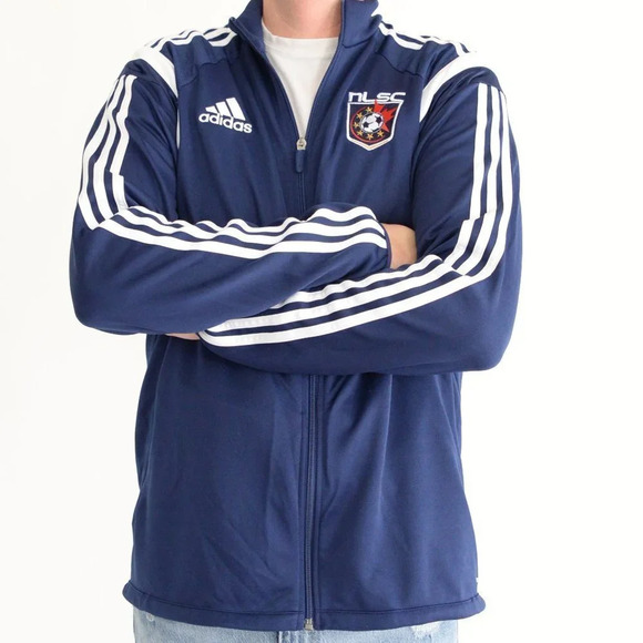 Adidas North London Soccer Club Navy  Zip Up Jacket - Picture 1 of 13